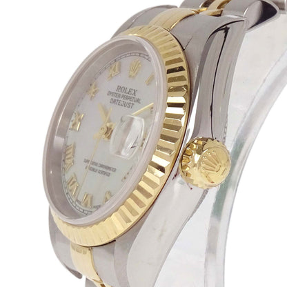 Rolex Oyster Perpetual Datejust 26mm Ref.79173NR Watch SS 18KYG