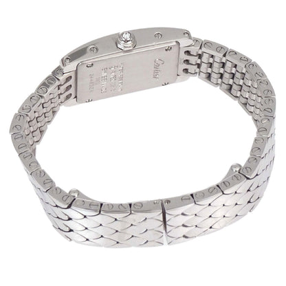 Cartier Tank American Mini 15mm Ref.3672 Quartz Watch 18KWG Diamond