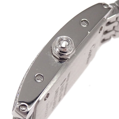 Cartier Tank American Mini 15mm Ref.3672 Quartz Watch 18KWG Diamond
