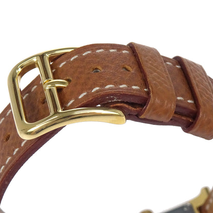 Hermes H Watch 21mm HH1.201 Quartz Courchevel Watch