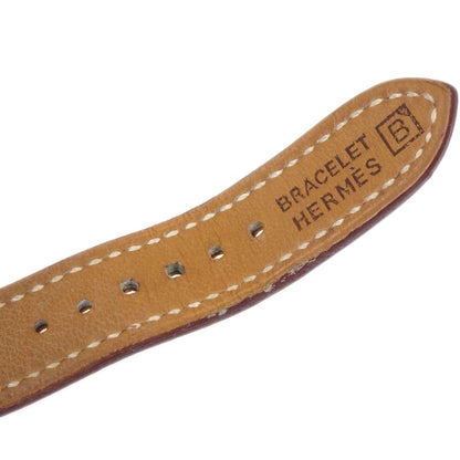 Hermes H Watch 21mm HH1.201 Quartz Courchevel Watch