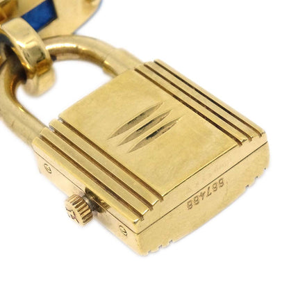 Hermes Kelly Watch Quartz Watch Blue Courchevel □A