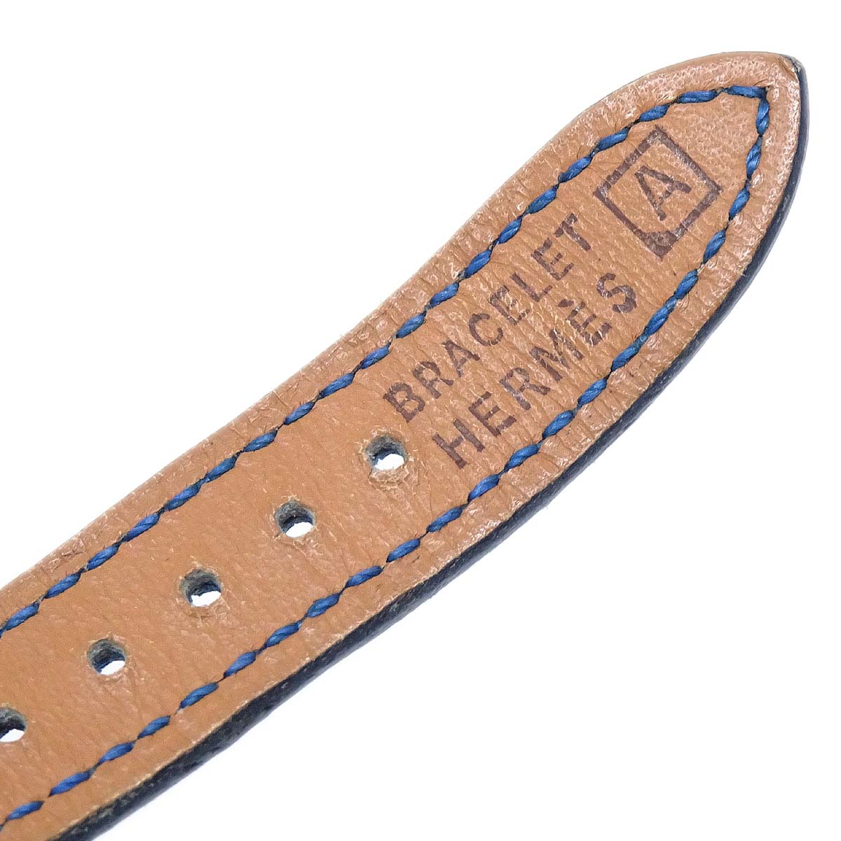 Hermes Kelly Watch Quartz Watch Blue Courchevel □A