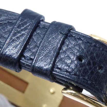 Hermes Kelly Watch Quartz Watch Black Courchevel ◯Z