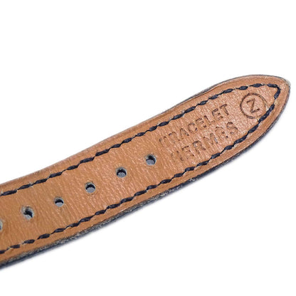 Hermes Kelly Watch Quartz Watch Black Courchevel ◯Z