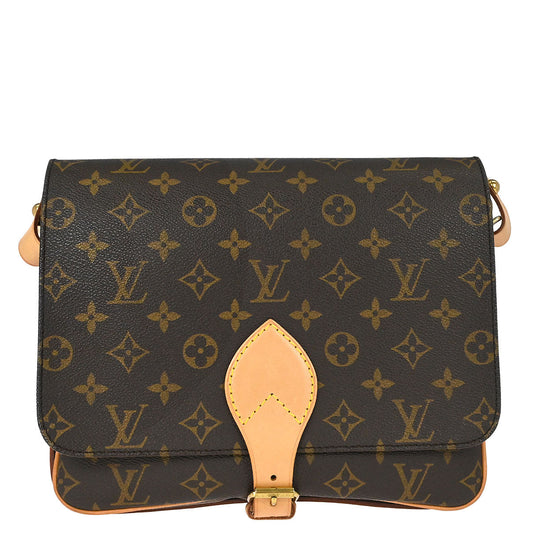 Louis Vuitton Monogram Cartouchiere GM Shoulder Bag M51252