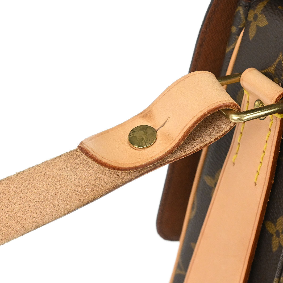 Louis Vuitton Monogram Cartouchiere GM Shoulder Bag M51252