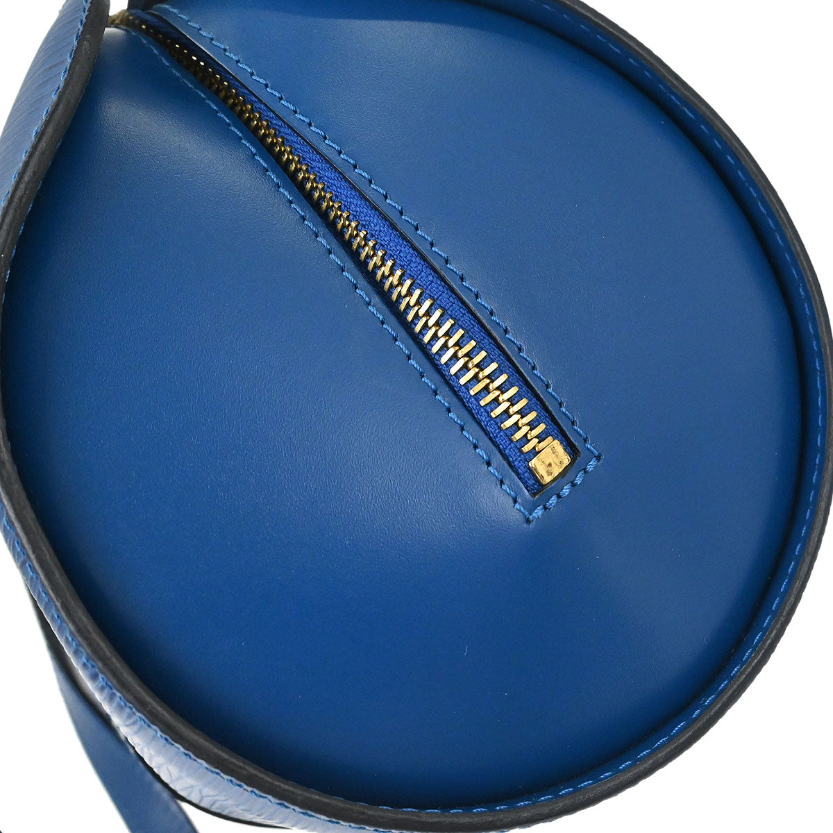 Louis Vuitton Blue Epi Soufflot Handbag M52225