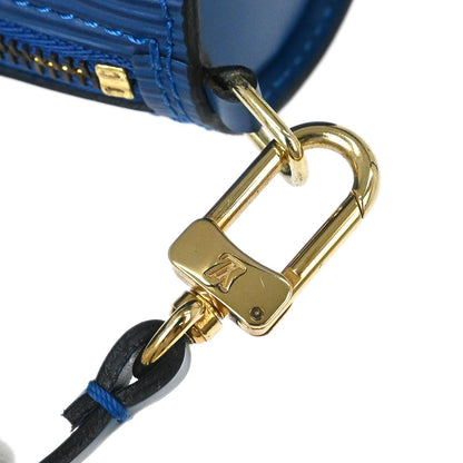 Louis Vuitton Blue Epi Soufflot Handbag M52225