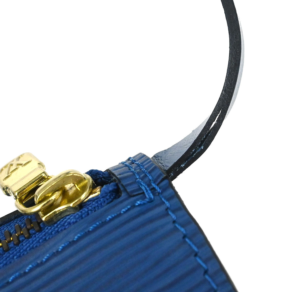 Louis Vuitton Blue Epi Soufflot Handbag M52225