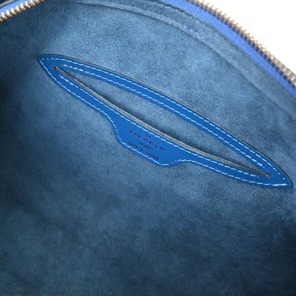 Louis Vuitton Blue Epi Soufflot Handbag M52225