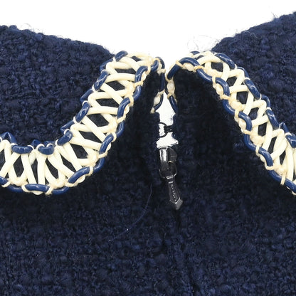 Chanel 1994 Setup Top Skirt Navy #36
