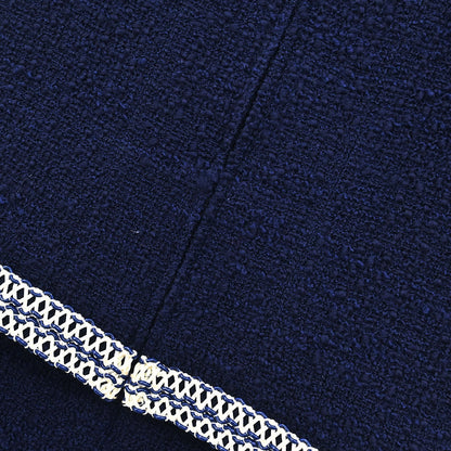 Chanel 1994 Setup Top Skirt Navy #36