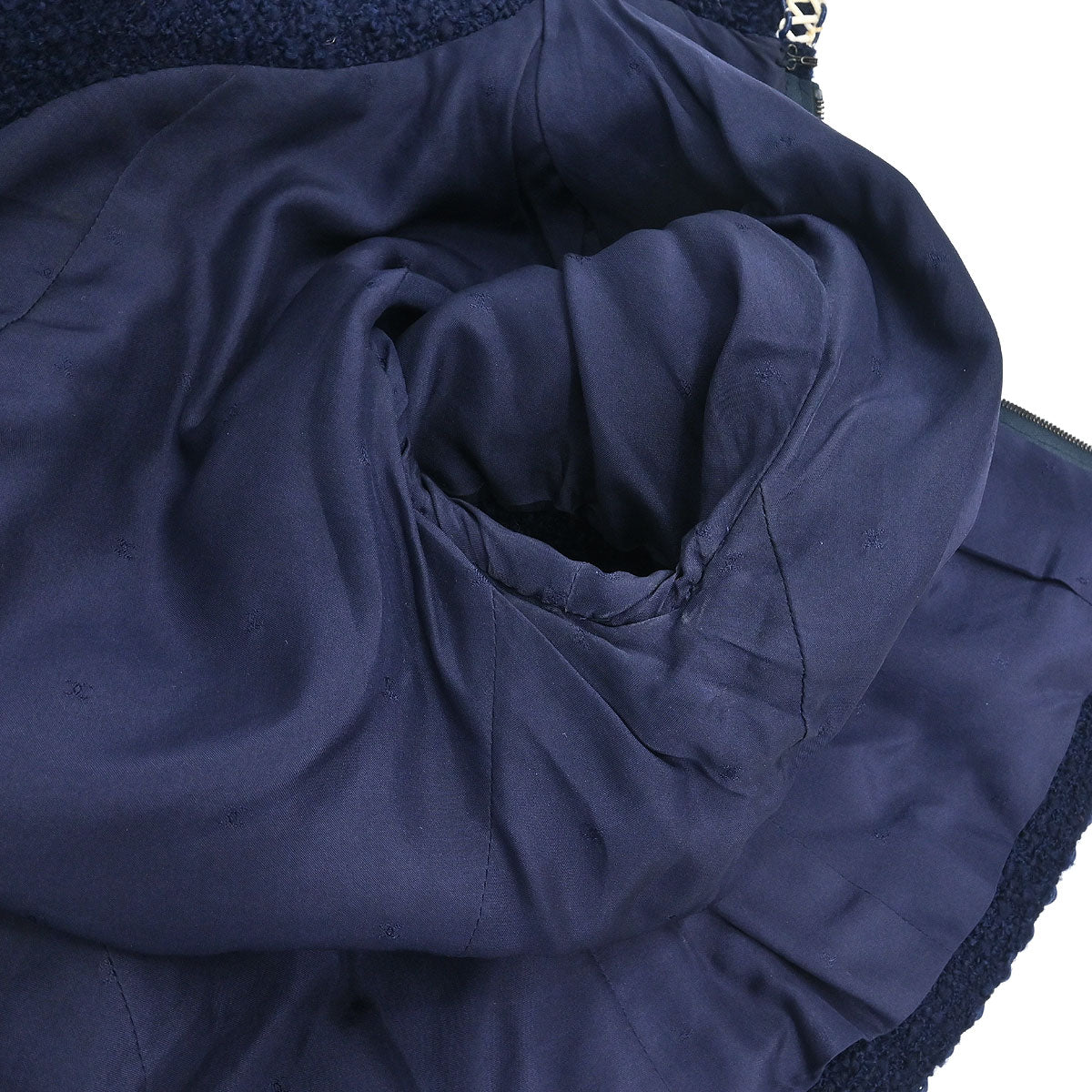 Chanel 1994 Setup Top Skirt Navy #36