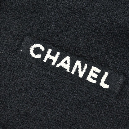 Chanel 1995 Collarless Jacket Black #40