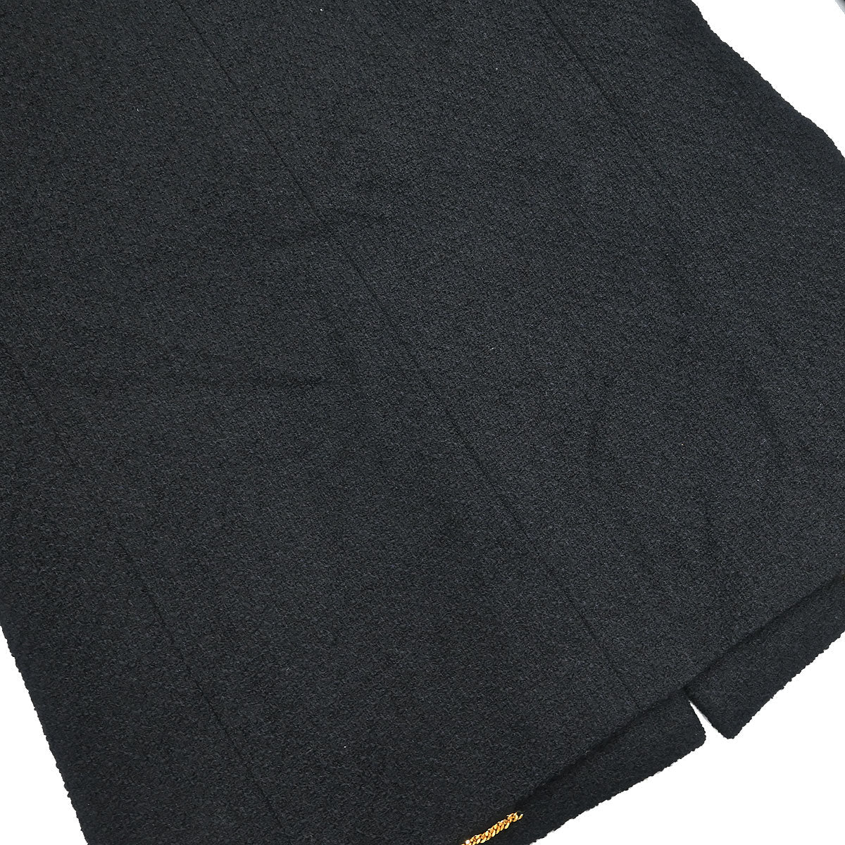 Chanel 1995 Collarless Jacket Black #40