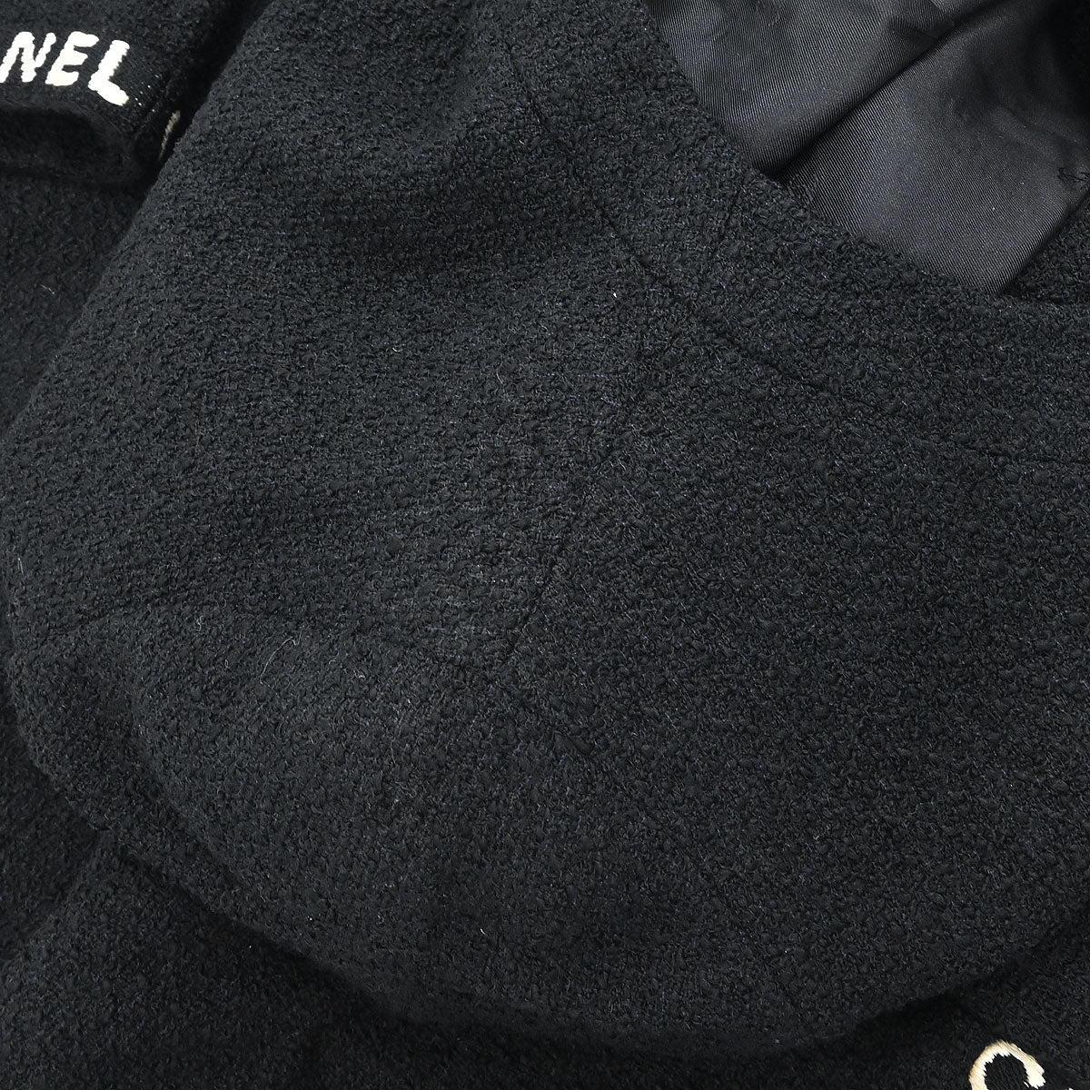 Chanel 1995 Collarless Jacket Black #40