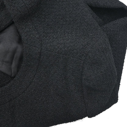 Chanel 1995 Collarless Jacket Black #40