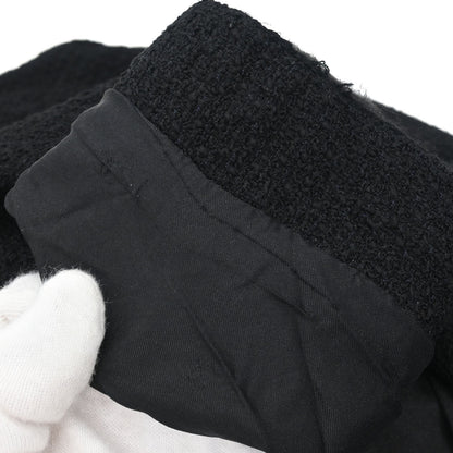 Chanel 1995 Collarless Jacket Black #40