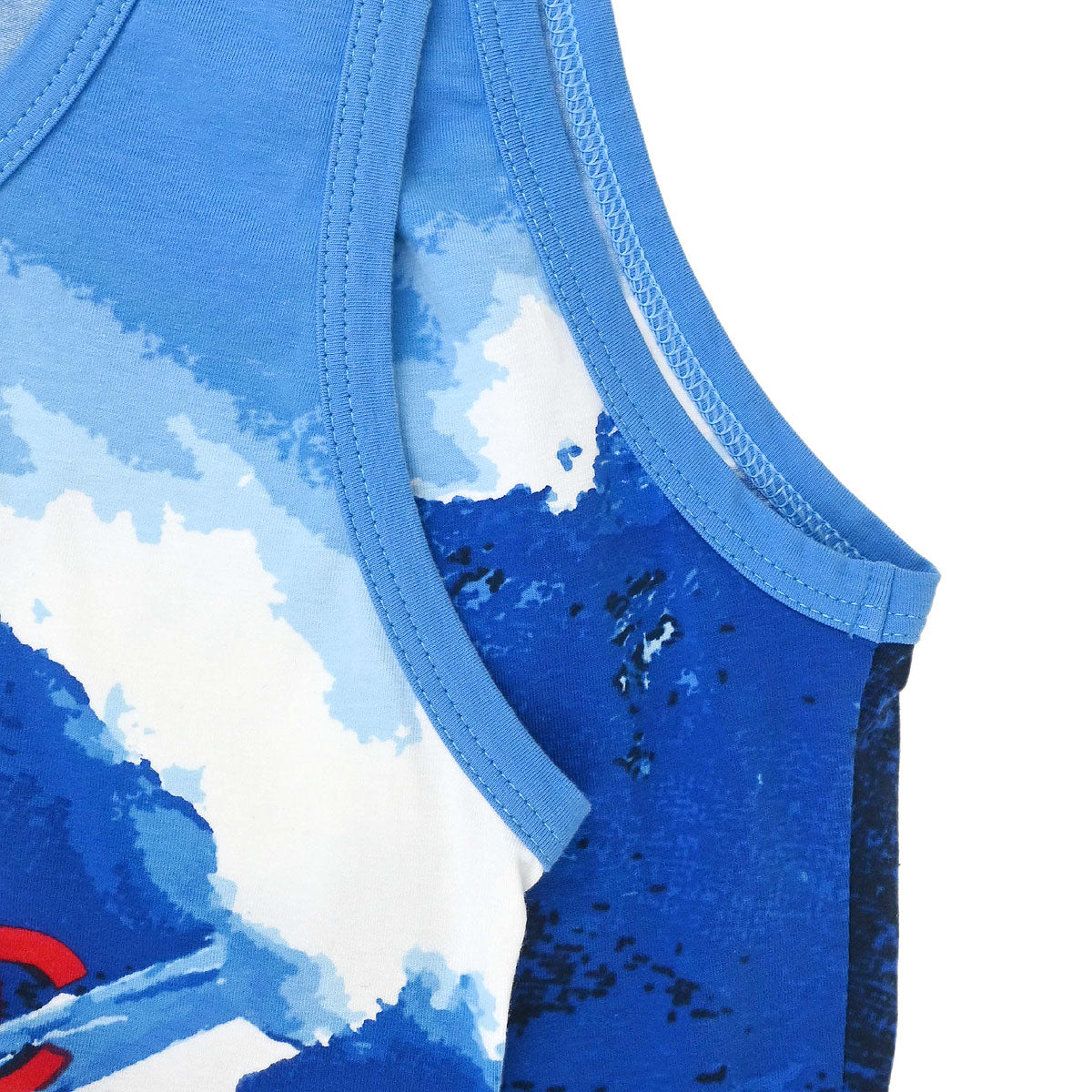 Chanel 2002 Surf Line Sleeveless Tank Top Blue #36