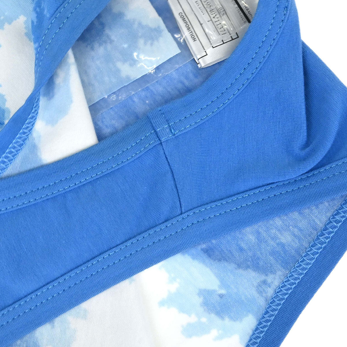Chanel 2002 Surf Line Sleeveless Tank Top Blue #36