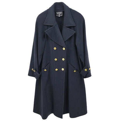 Chanel 1994 Coat Black #36