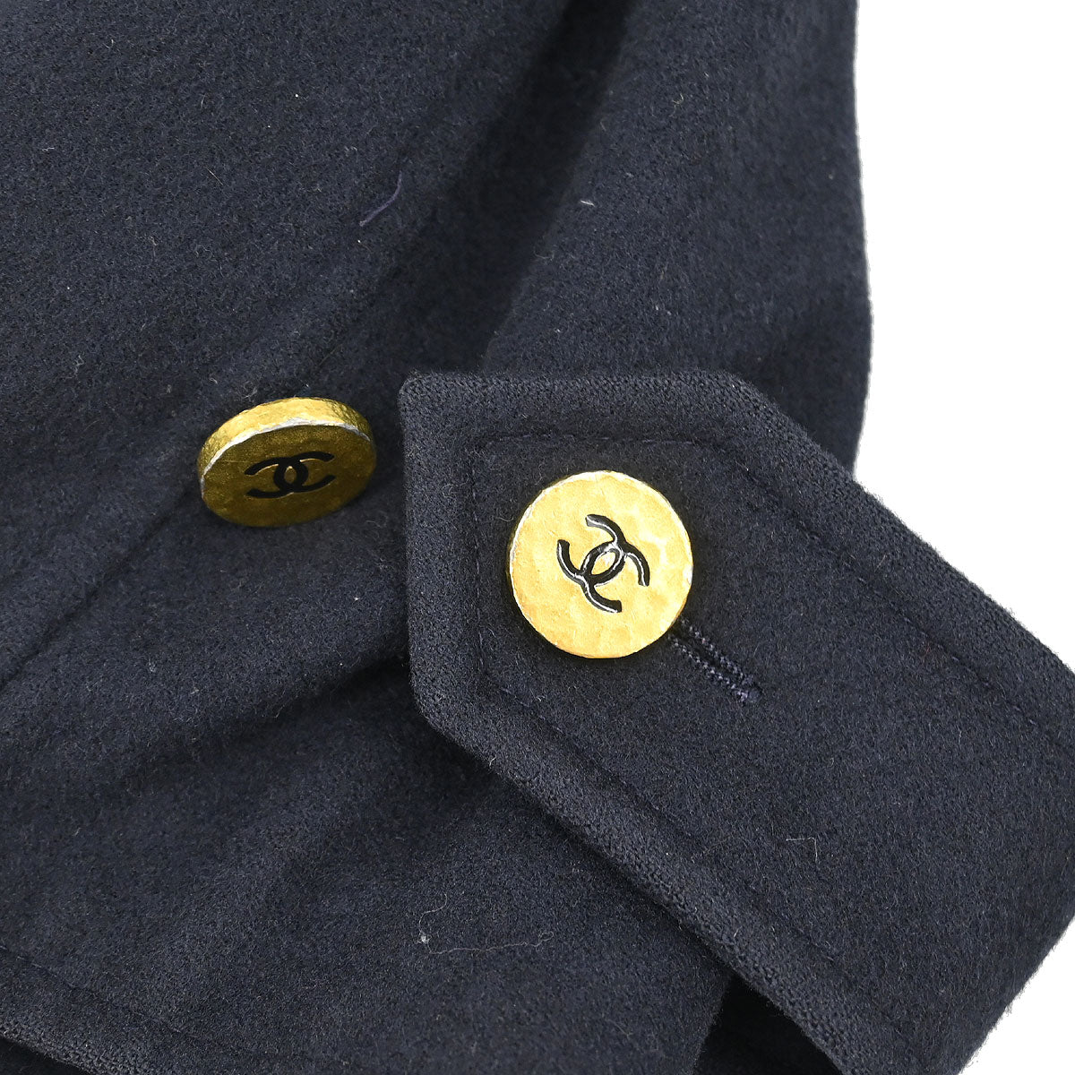 Chanel 1994 Coat Black #36