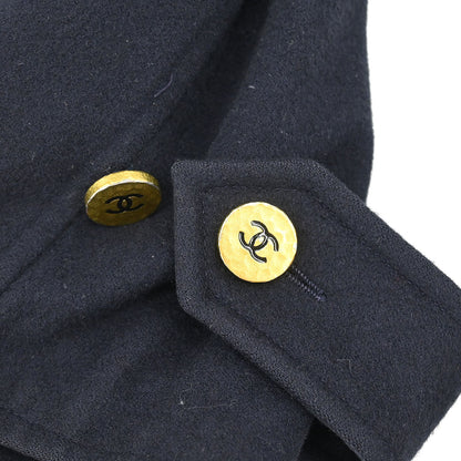 Chanel 1994 Coat Black #36