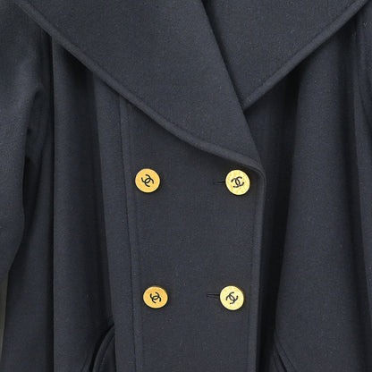 Chanel 1994 Coat Black #36