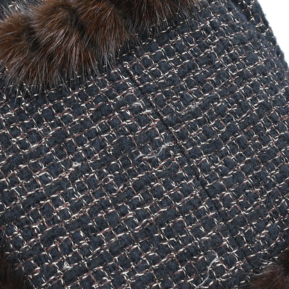 Chanel 2003 Collarless Jacket Black #40