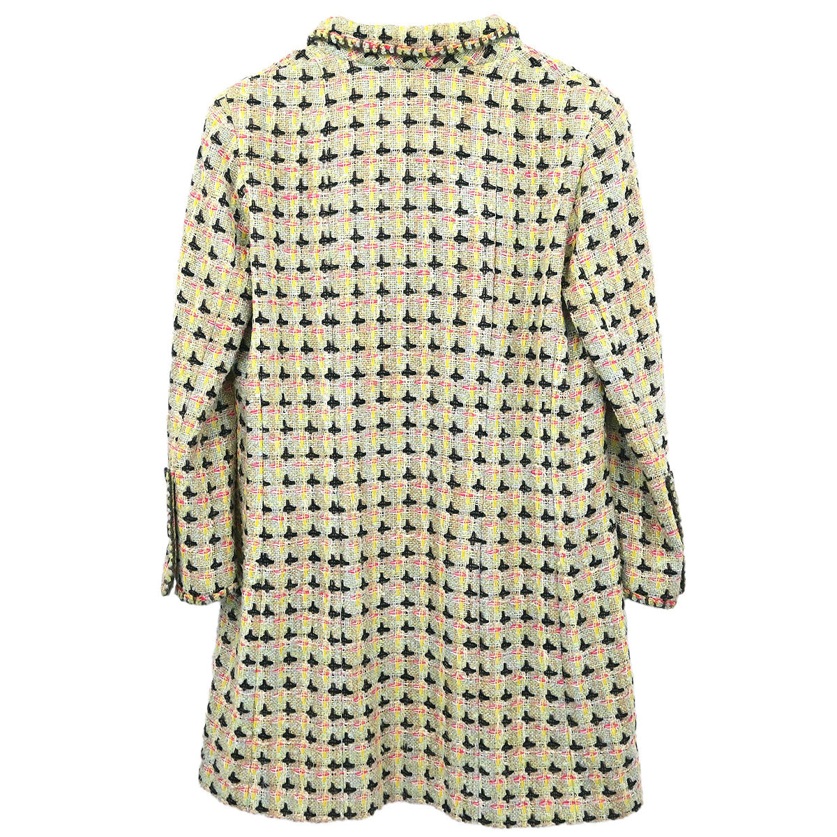 Chanel 2002 Jacket Tweed Green #36