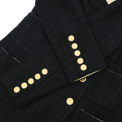 Chanel 2002 Coat Black #36