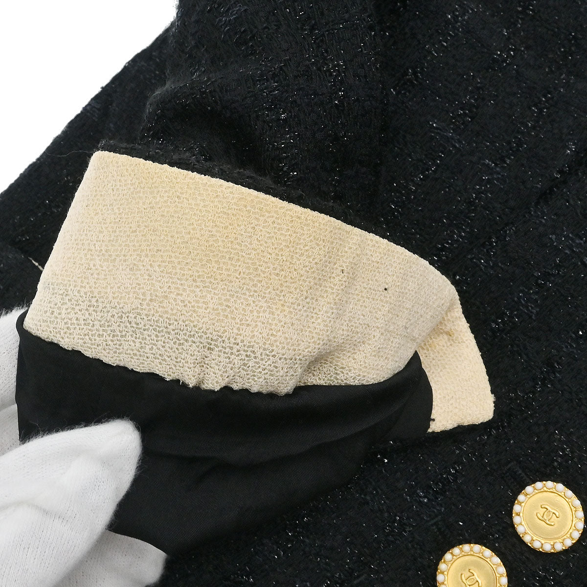 Chanel 2002 Coat Black #36