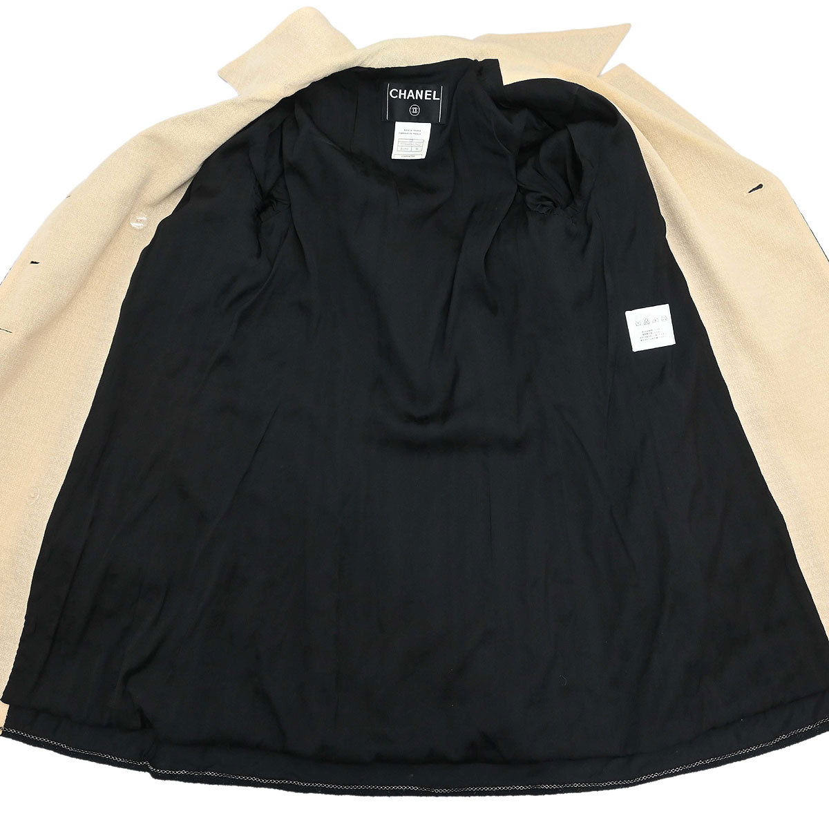 Chanel 2002 Coat Black #36