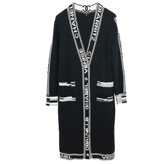 Chanel 2019 Long Cardigan Black #34