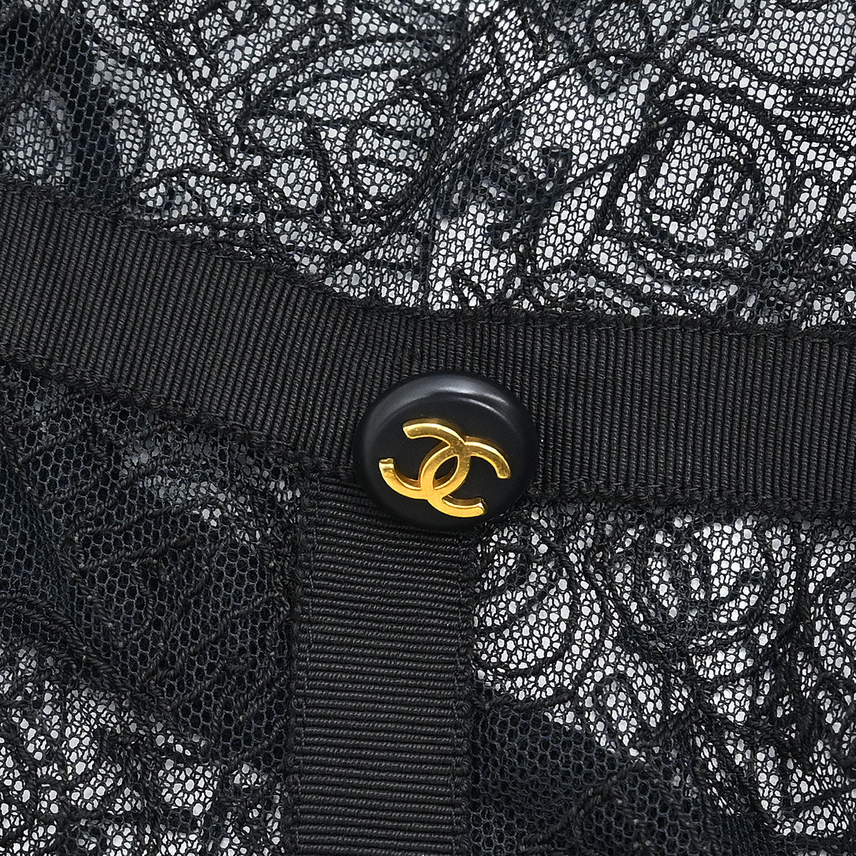 Chanel Lace Cardigan Black #38