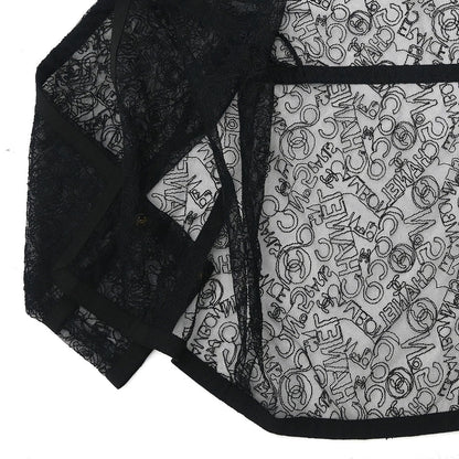 Chanel Lace Cardigan Black #38