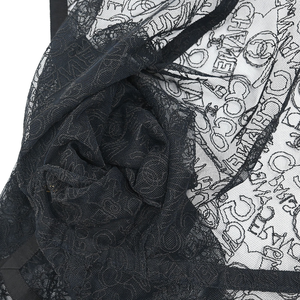 Chanel Lace Cardigan Black #38