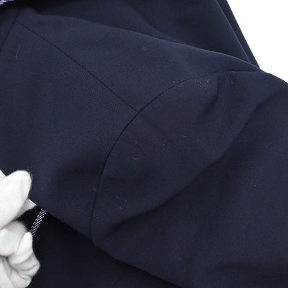 Chanel 1996 Collarless Jacket Navy 96P #44