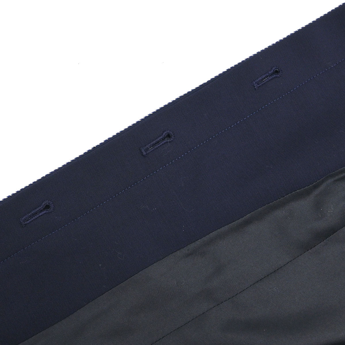 Chanel 1996 Collarless Jacket Navy 96P #44