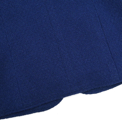 Chanel 1995 Collarless Jacket Navy #36