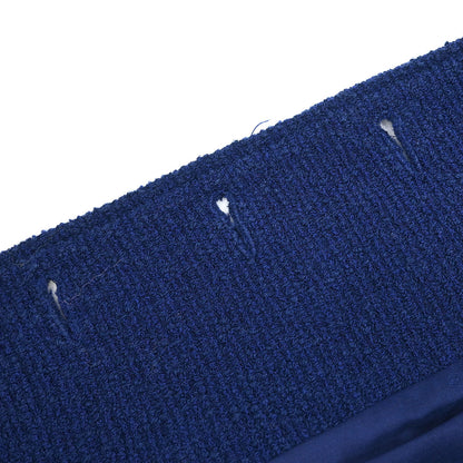 Chanel 1995 Collarless Jacket Navy #36
