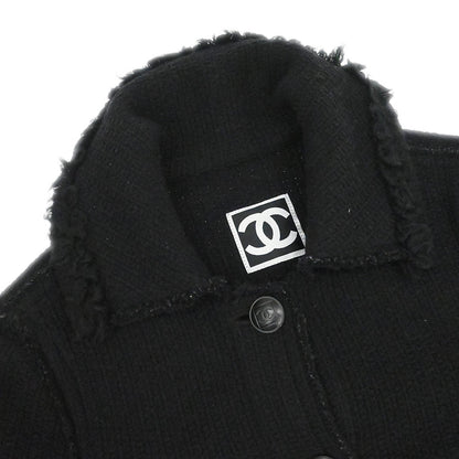 Chanel 2008 Sport Line Single Breasted Jacket Black #38
