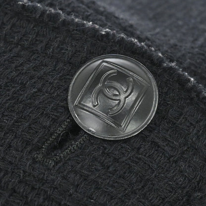 Chanel 2008 Sport Line Single Breasted Jacket Black #38