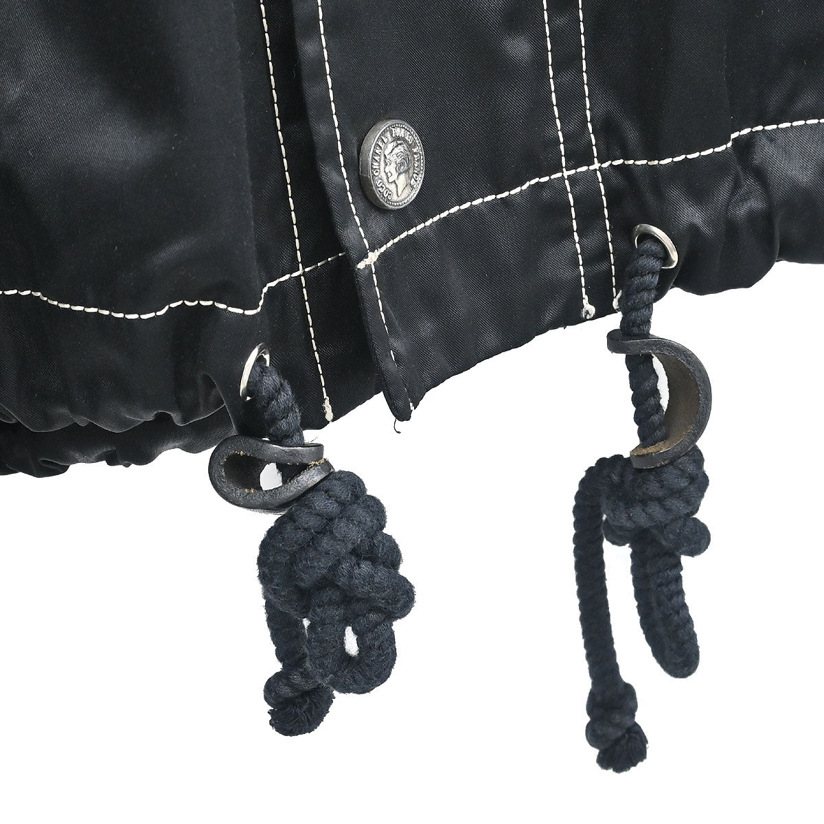 Chanel Hooded Zip Up Jacket Black