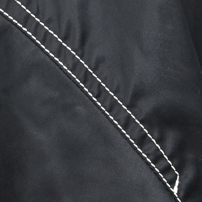 Chanel Hooded Zip Up Jacket Black