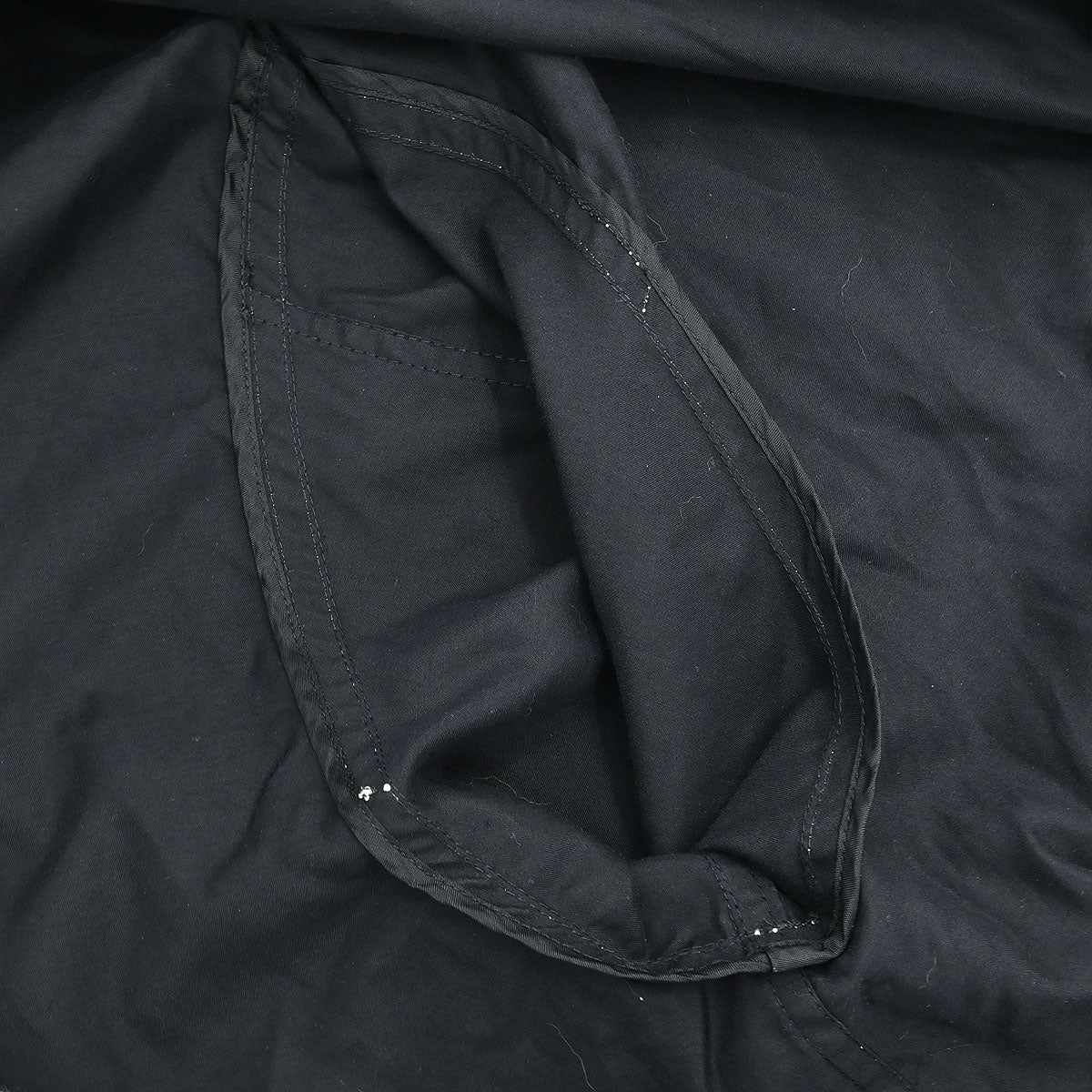 Chanel Hooded Zip Up Jacket Black