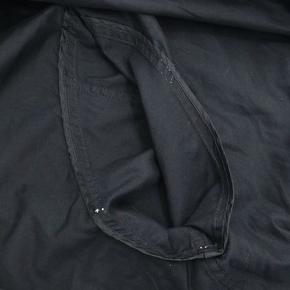 Chanel Hooded Zip Up Jacket Black