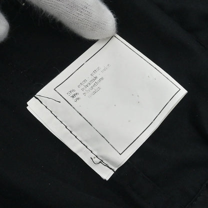Chanel Hooded Zip Up Jacket Black
