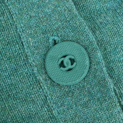 Chanel 2014-2015 Cardigan Green #36